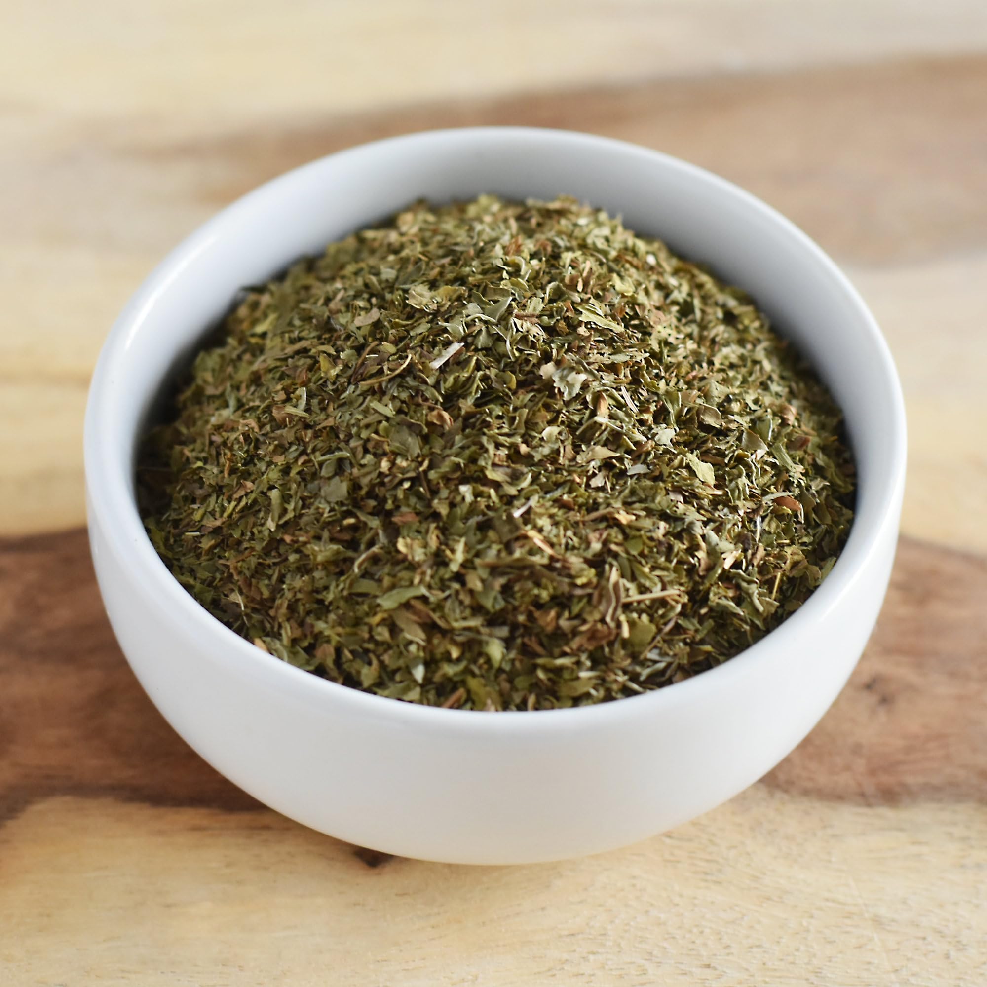 Anthony's brewed spearmint tea in a cup illustrating caffeine-free refreshment