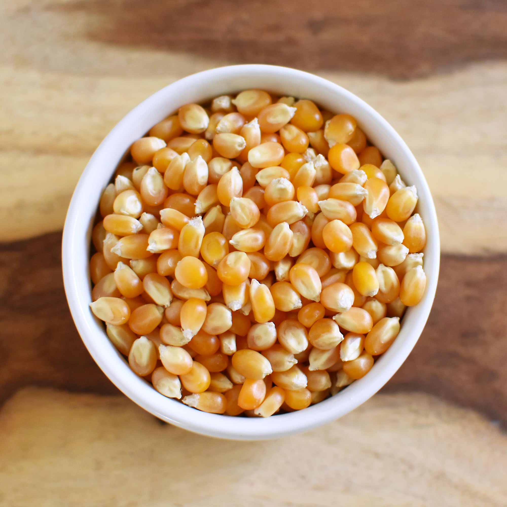 Anthony's kernels popping in stovetop pan demonstrating easy preparation