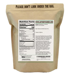 Anthony's close-up of fine strawberry powder texture, easy-to-mix fruit flavor