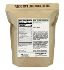 Close-up of Anthony's vital wheat gluten fine powder texture for consistent mixing