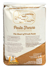 Antimo Caputo dough rolled thin for pasta demonstrating smooth elasticity and easy handling