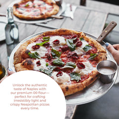 Antimo Caputo dough stretch close-up showing extensibility and strength