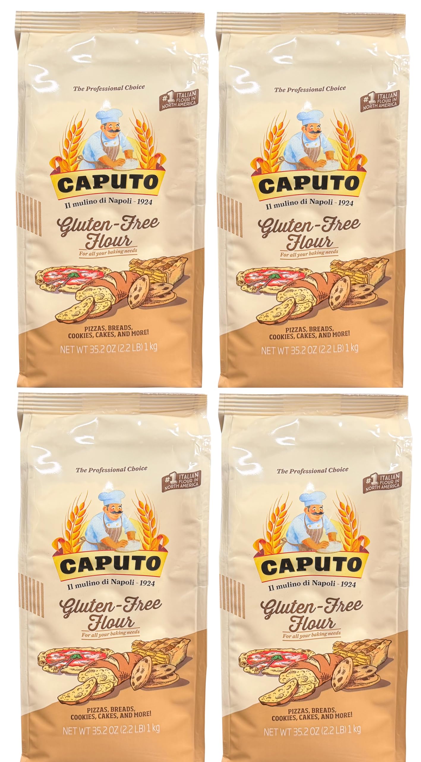 Antimo Caputo front packaging showing clear product branding and convenience
