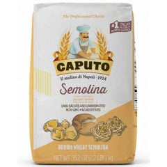 Antimo Caputo front packaging showing 2.2 lb bag and Italian origin for authenticity