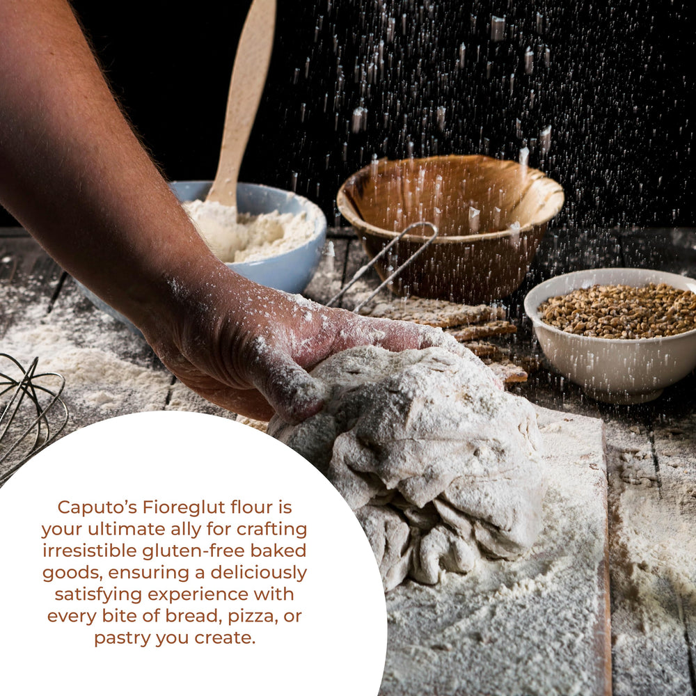 Antimo Caputo in kitchen lifestyle scene showing easy home pizza making
