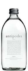 Antipodes glass bottles front pack showing elegant presentation and premium purity