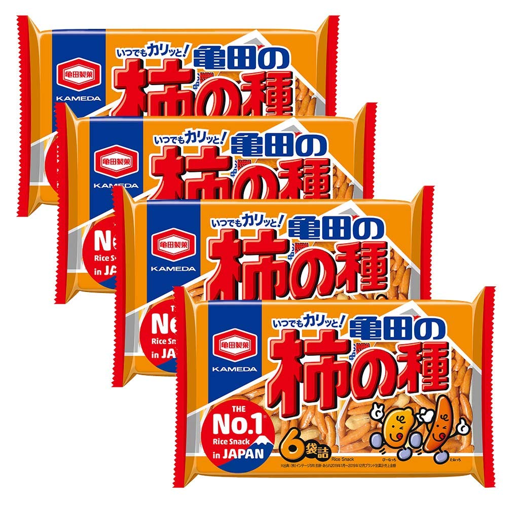 AONELAS Kameda front packaging showing four 200g pouches for value and convenience