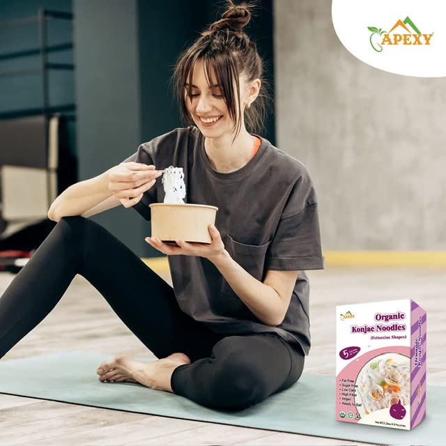 APEYX served keto pasta dish in lifestyle setting for low-carb enjoyment
