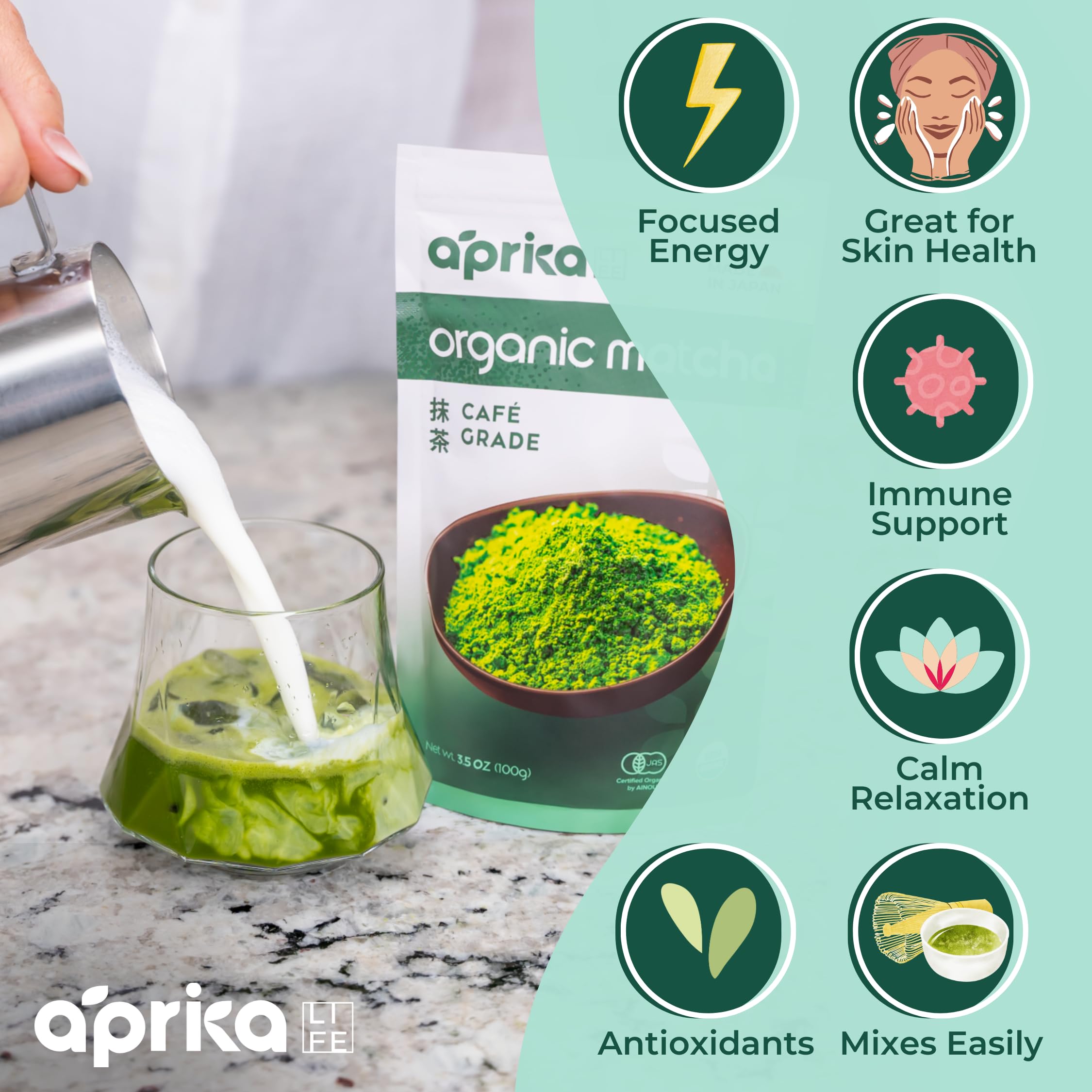 aprikalife spoon scale comparison showing serving size clarity and portion control