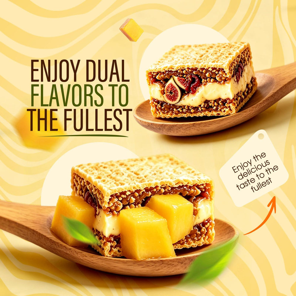 AQILUN individually wrapped bars inside sealed pouch for fresh, on-the-go portions