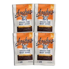 Archer Jerky front packaging showing mango habanero flavor and benefits
