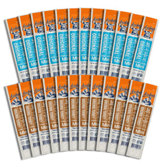 archer jerky front packaging showing 24-count box and variety benefits