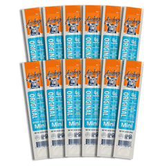 archer jerky front packaging shows grass-fed label and 12-pack convenience