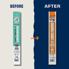 archer jerky individually wrapped sticks demonstrating portability benefit