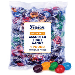 Fusion Sweets Arcor close up of candy texture highlighting long lasting flavor