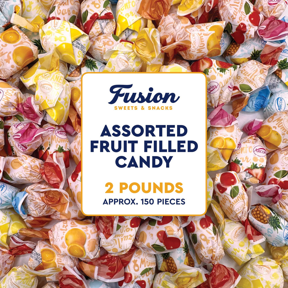 Arcor packaging front view showing 2-pound bulk bag and branding freshness