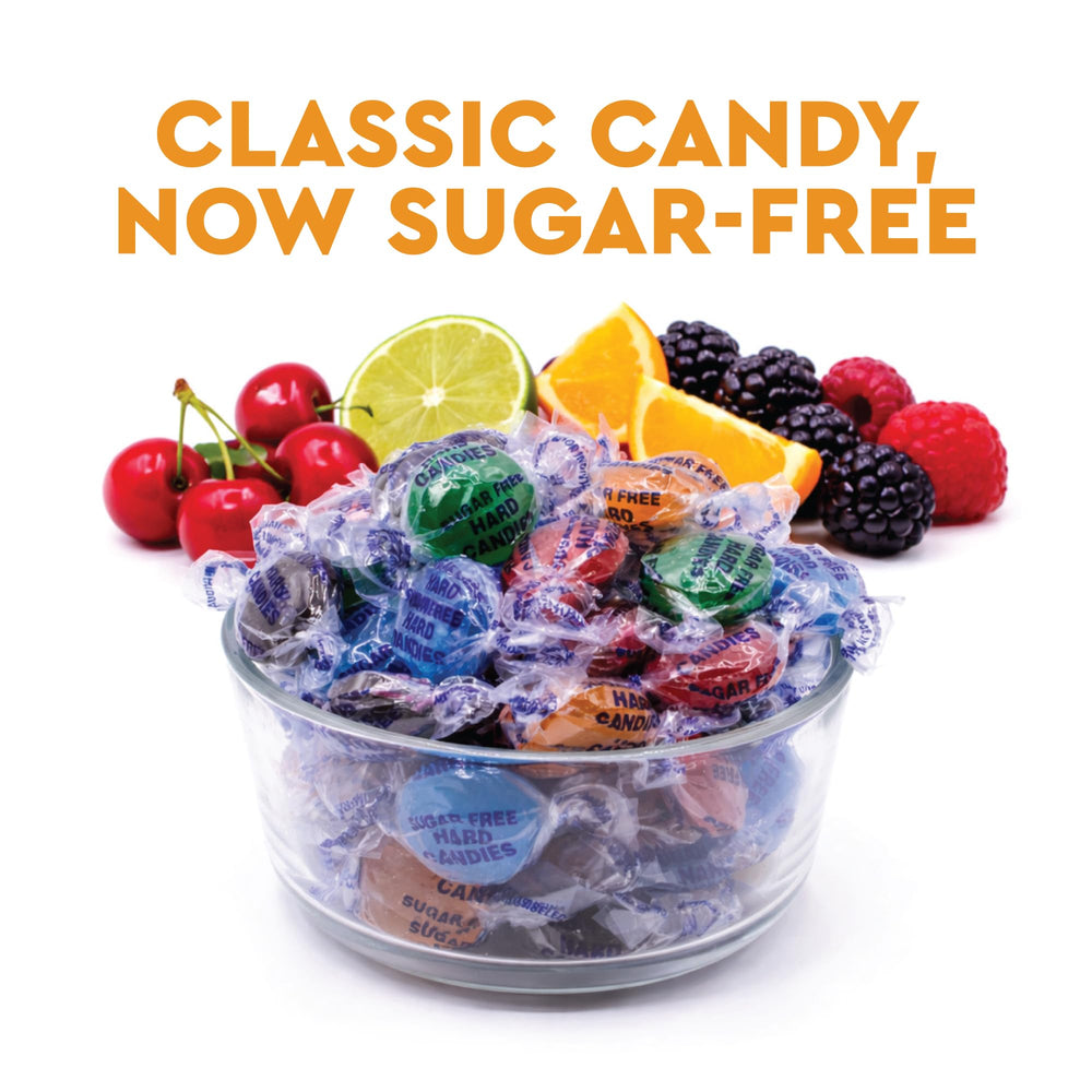 Fusion Sweets Arcor bowl on office desk offering convenient shareable treats