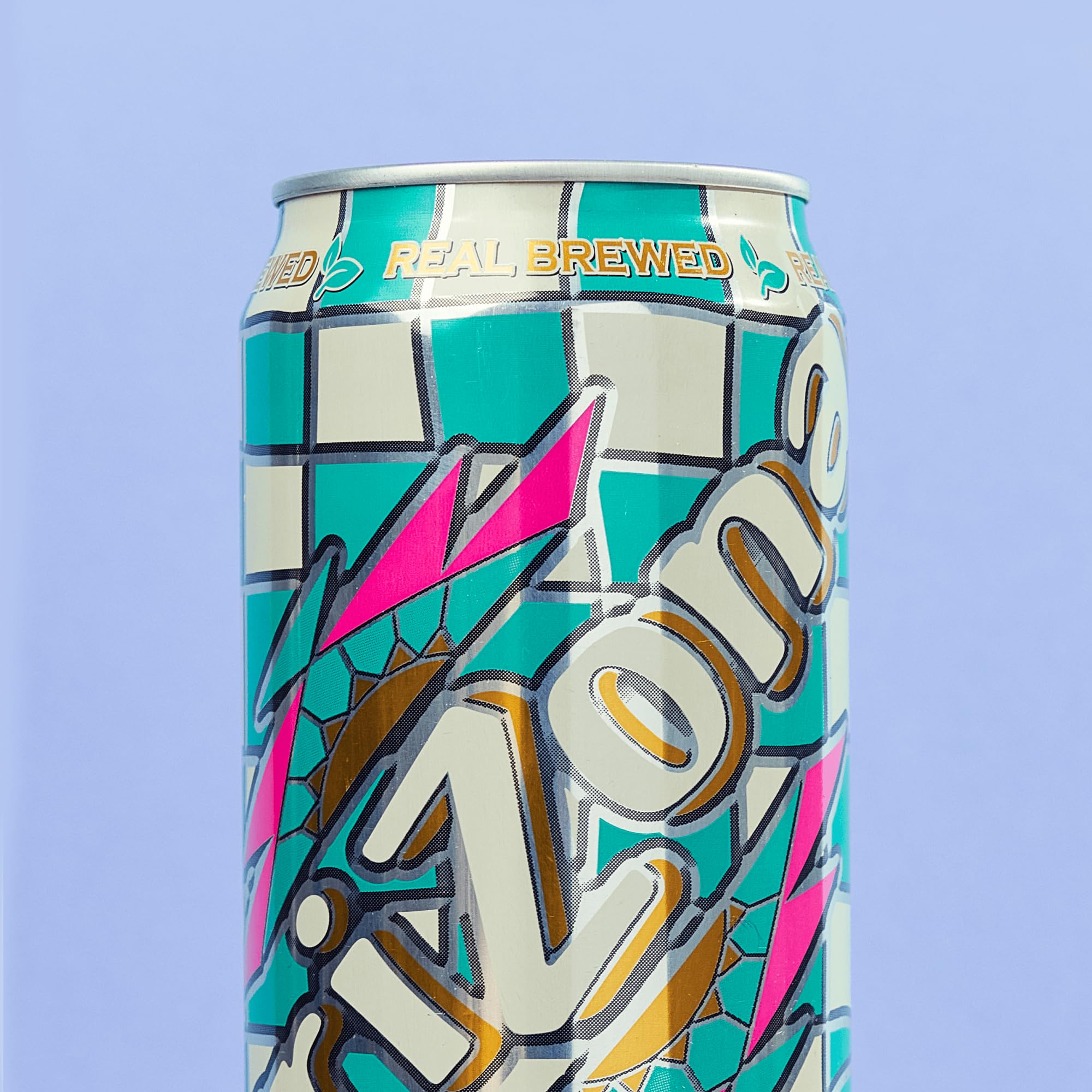AriZona Lemon Tea twelve-pack case stacked for easy storage and stocking
