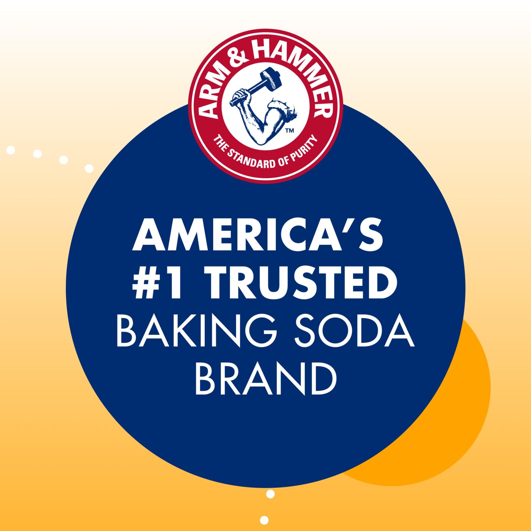 Arm & Hammer 24-box multipack stacked for storage and bulk supply convenience