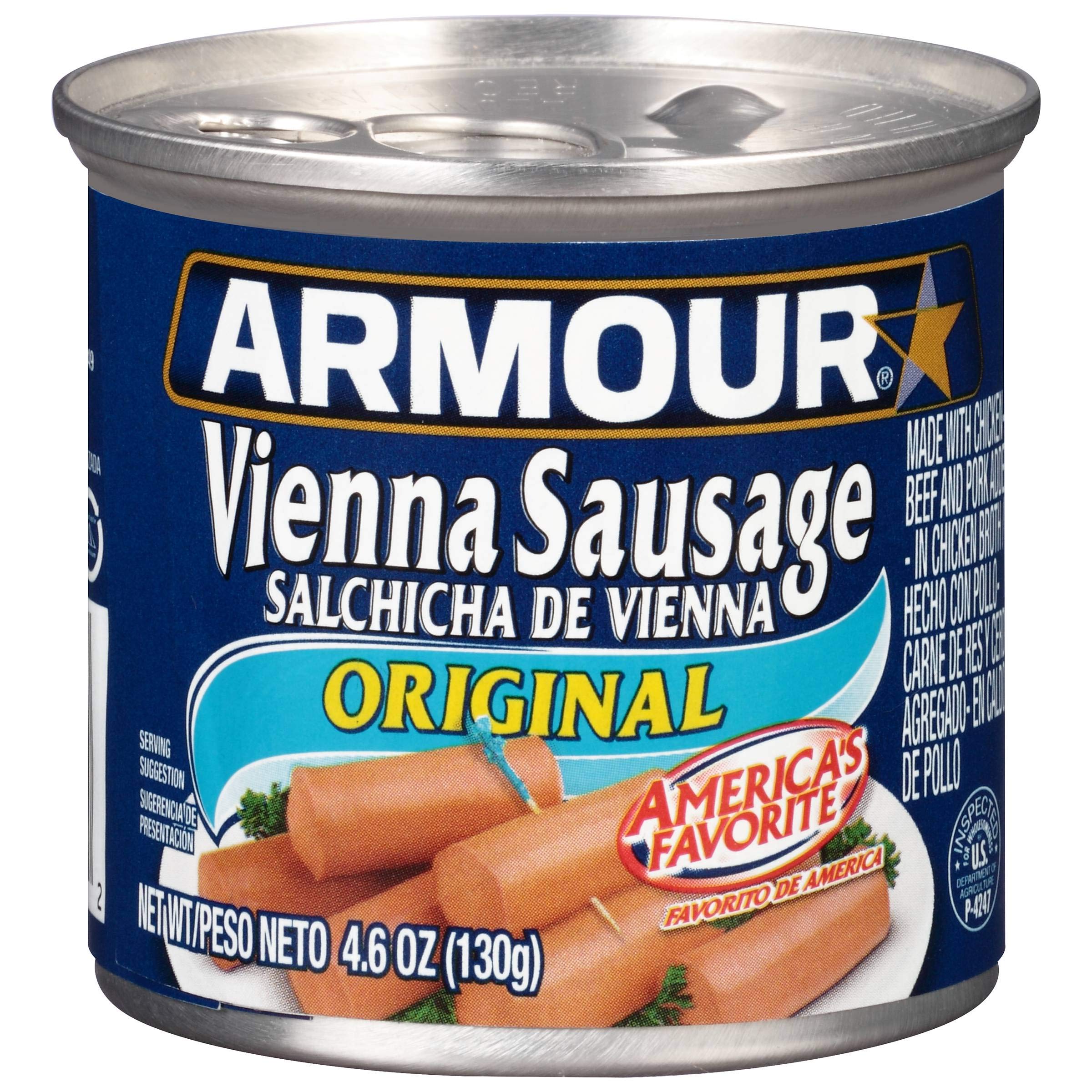 Armour Star front can view showing label and convenient ready-to-eat benefit