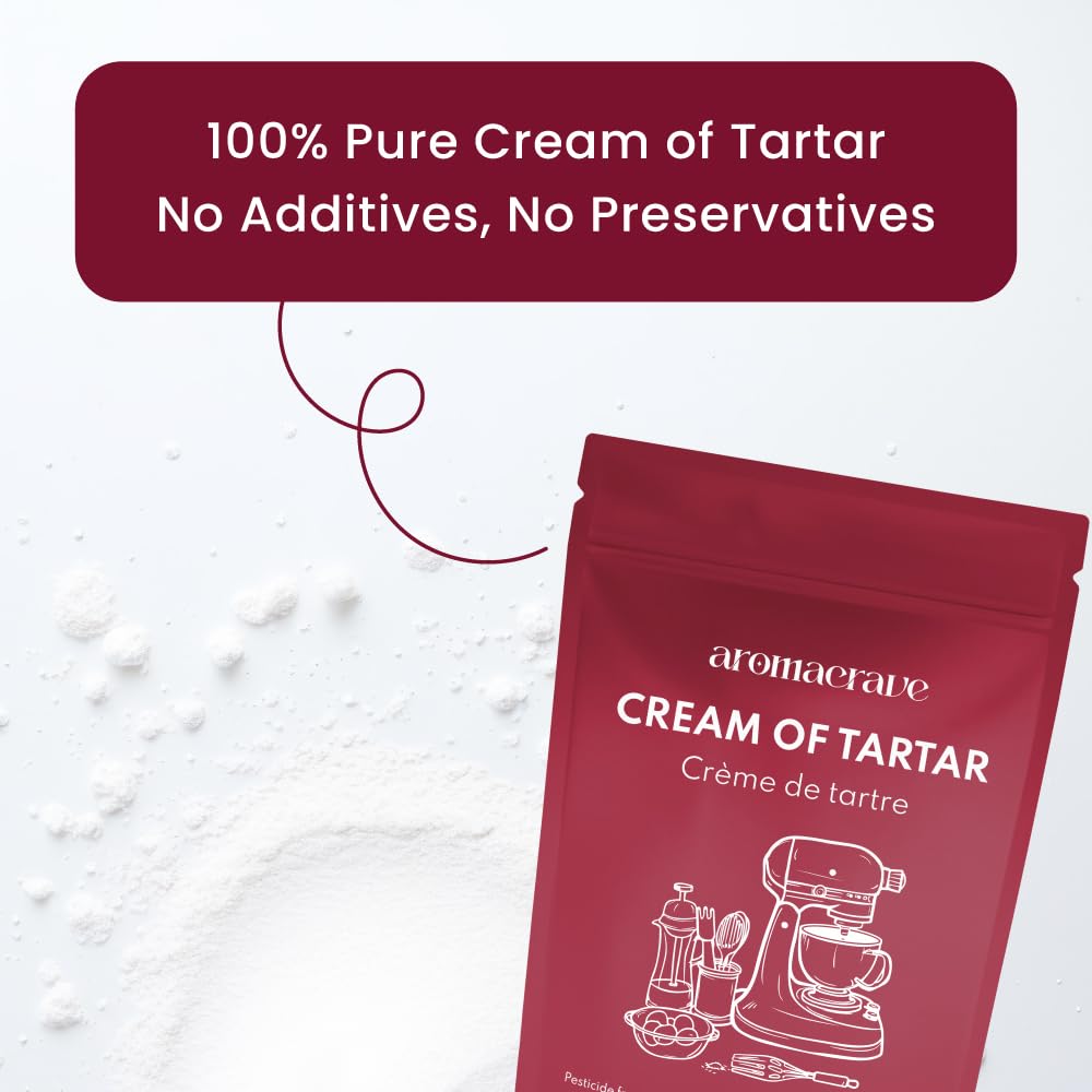 AROMACRAVE baking powder mix demonstration showing effective leavening combination