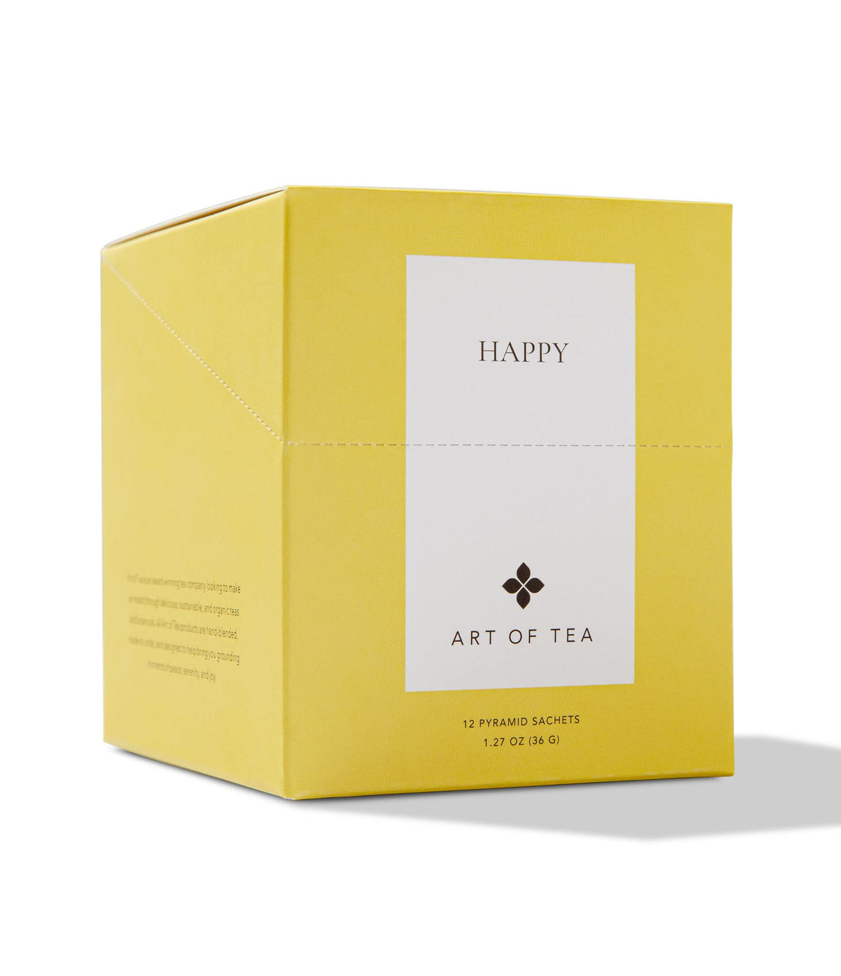Art of Tea front packaging showing 12 individually wrapped sachets for freshness