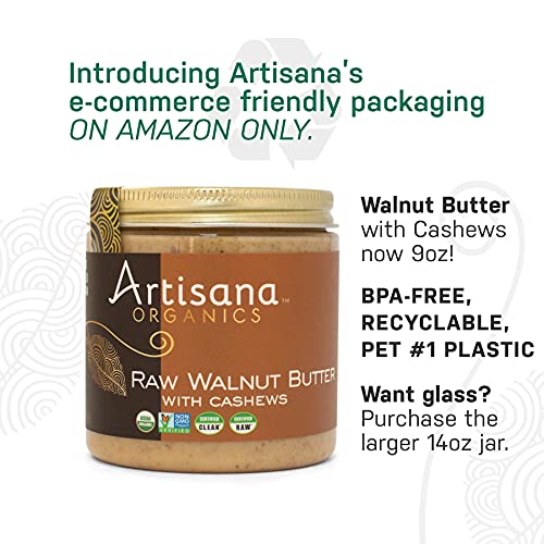 Artisana close-up of butter texture highlighting creamy raw consistency