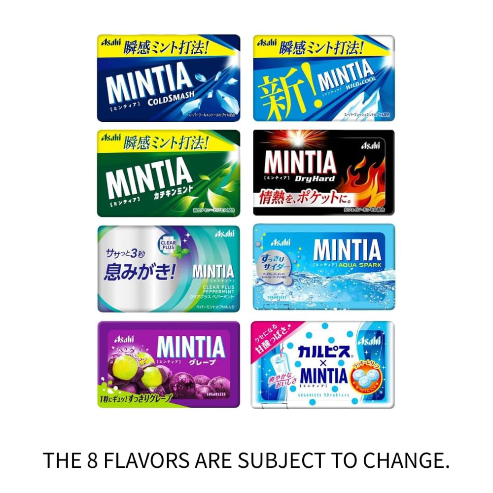 Asano Mintia open pack with visible tablets for easy single-dose use