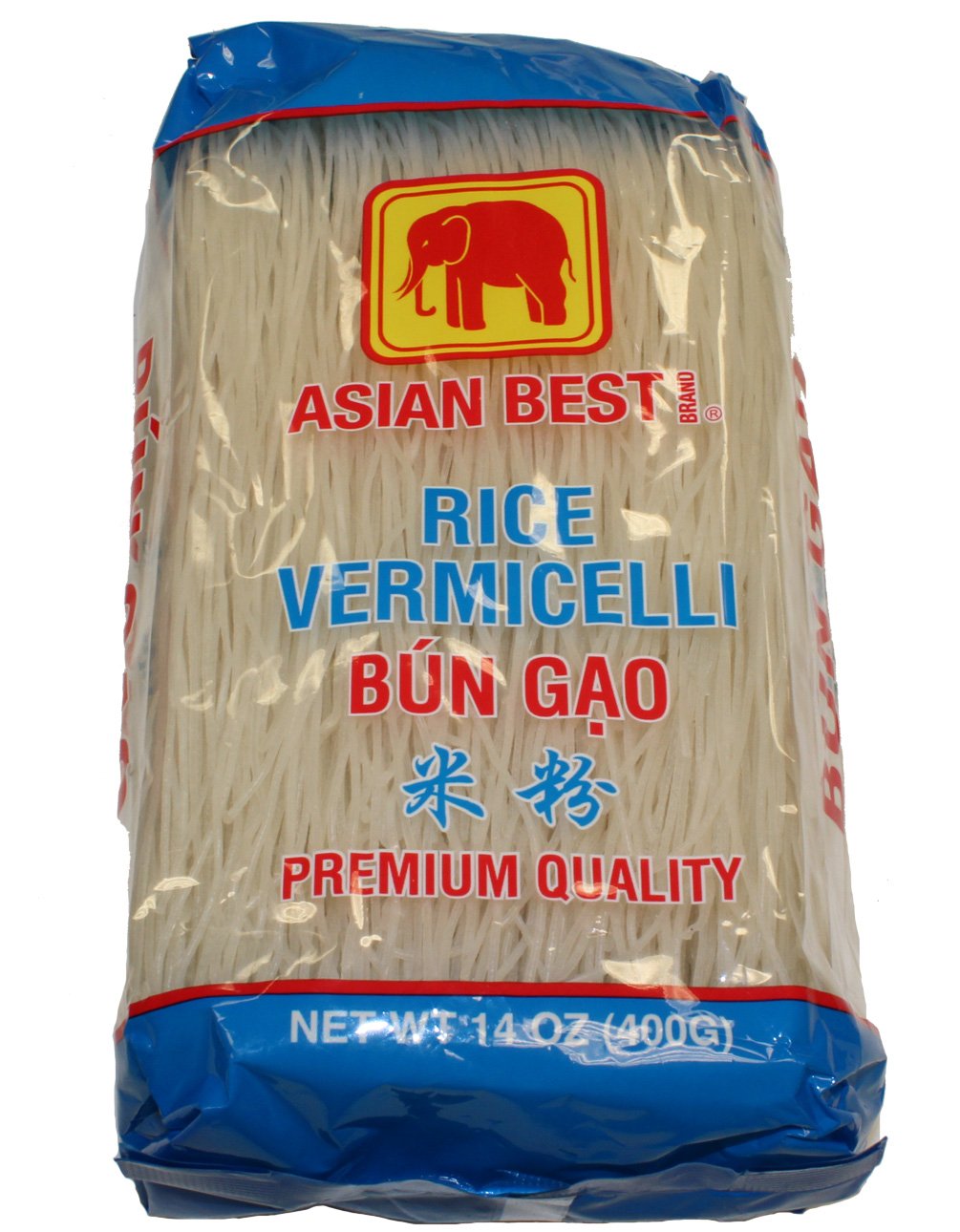 Asian Best front packaging showing three 14 oz packs and clear labels, convenience and quantity