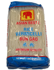 Asian Best front packaging showing three 14 oz packs and clear labels, convenience and quantity
