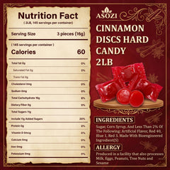 ASOZI close-up of disc texture highlighting smooth, crunchy bite