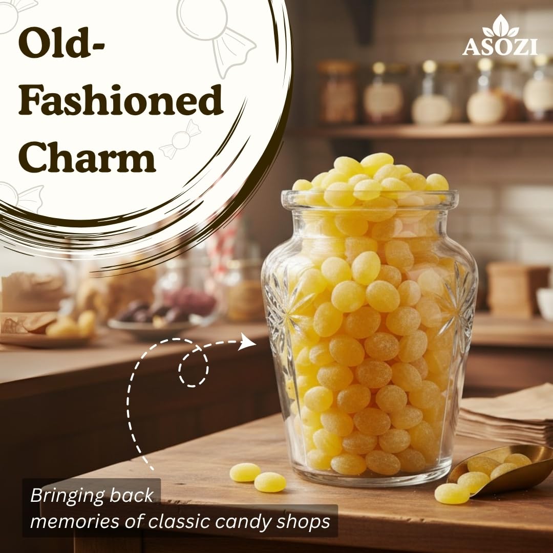 ASOZI lemon drops in hand showing portion size and easy sharing