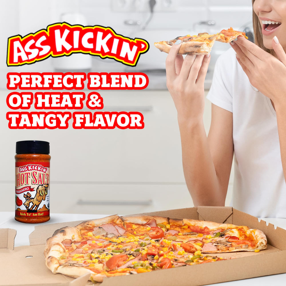 ASS KICKIN' used to rim a margarita adding zesty heat and cocktail visual appeal