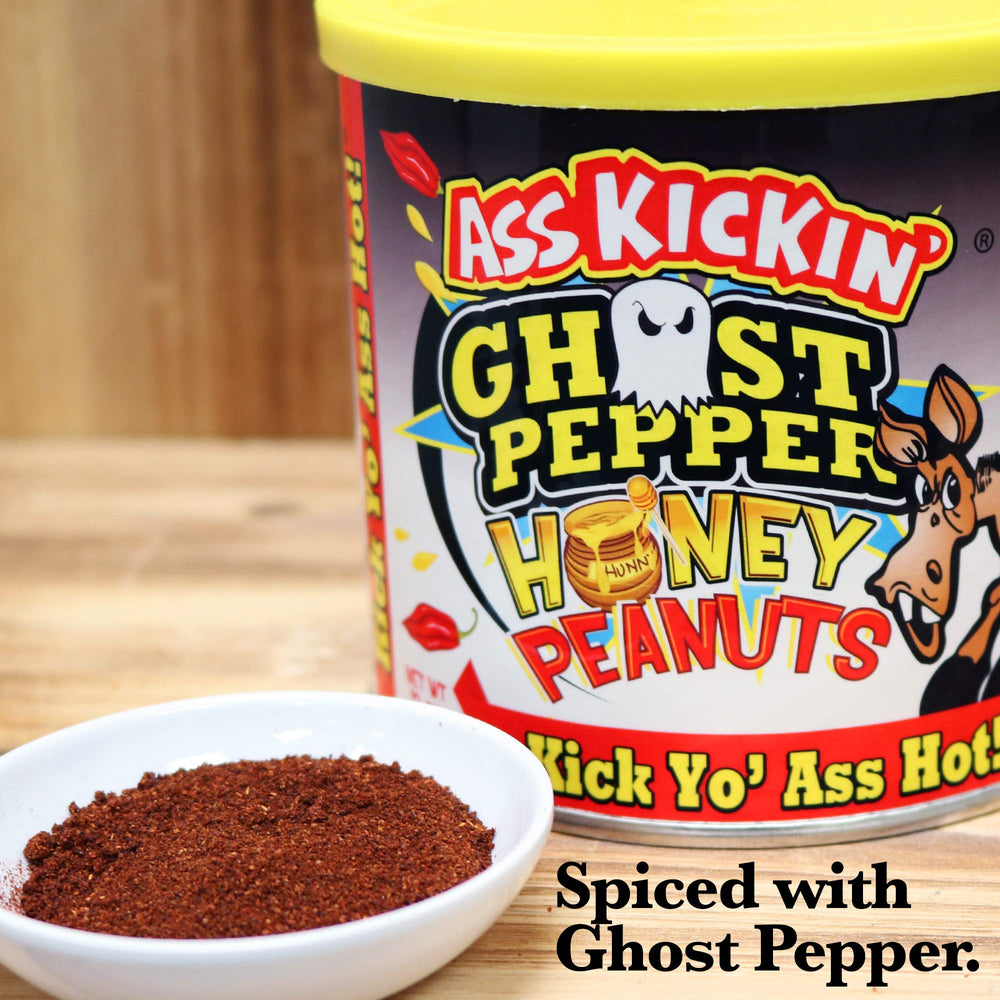 ASS KICKIN' can beside a soda for size comparison and on-the-go convenience