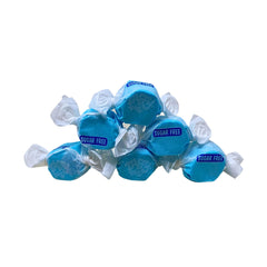 Assortit bowl filled with blue raspberry taffy ideal for sharing at events