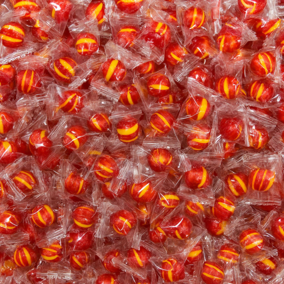 Assortit cherry balls front packaging showing 1 lb bag and bulk value