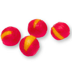 Assortit cherry balls in hand showing scale and easy portioning benefit