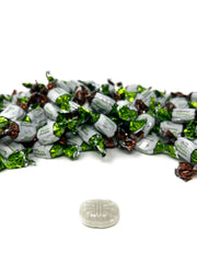 Assortit individually wrapped candies ready to serve for hygiene and sharing