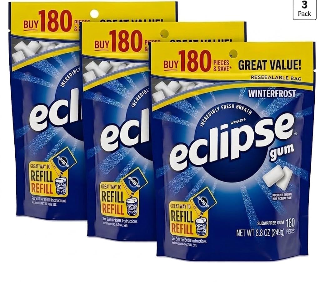 Assortit Eclipse front packaging showing three resealable bags and quantity benefit
