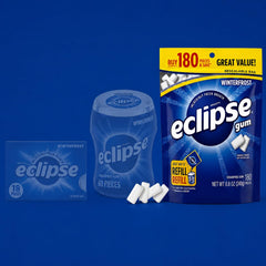 Assortit Eclipse pack in hand for scale illustrating bulk value and convenience benefit
