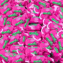Assortit Mamba raspberry front package showing bag design and weight