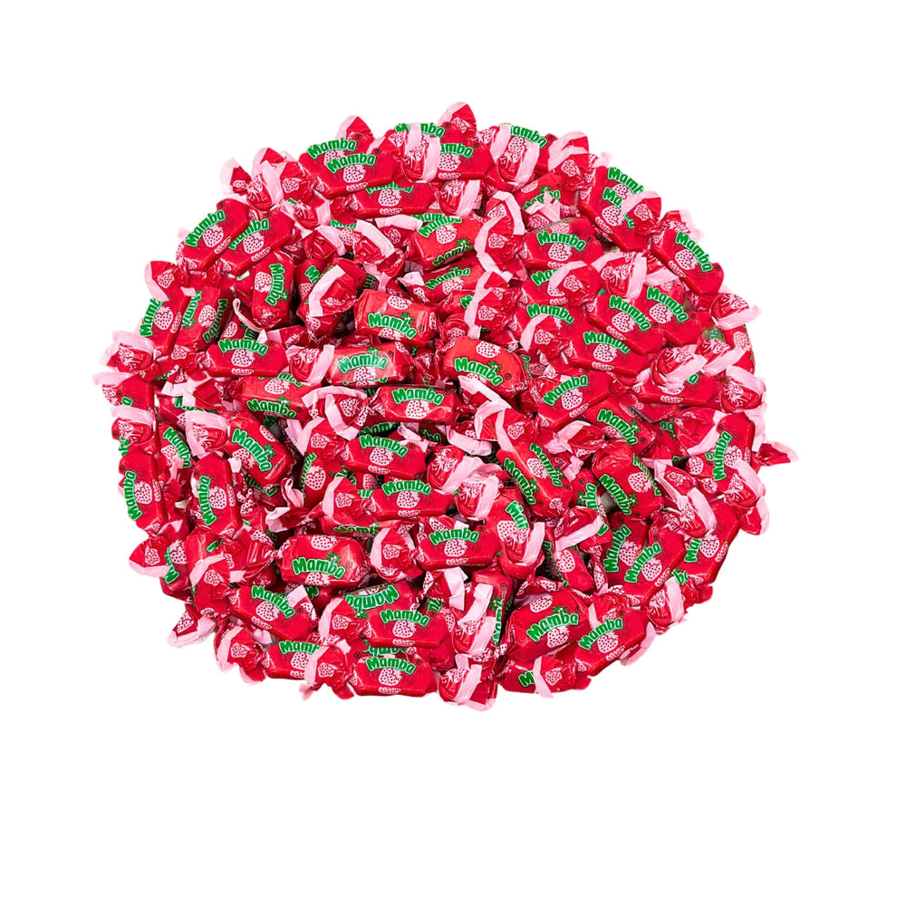 Assortit Mamba chews in a candy bowl at a party evoking sharing and convenience