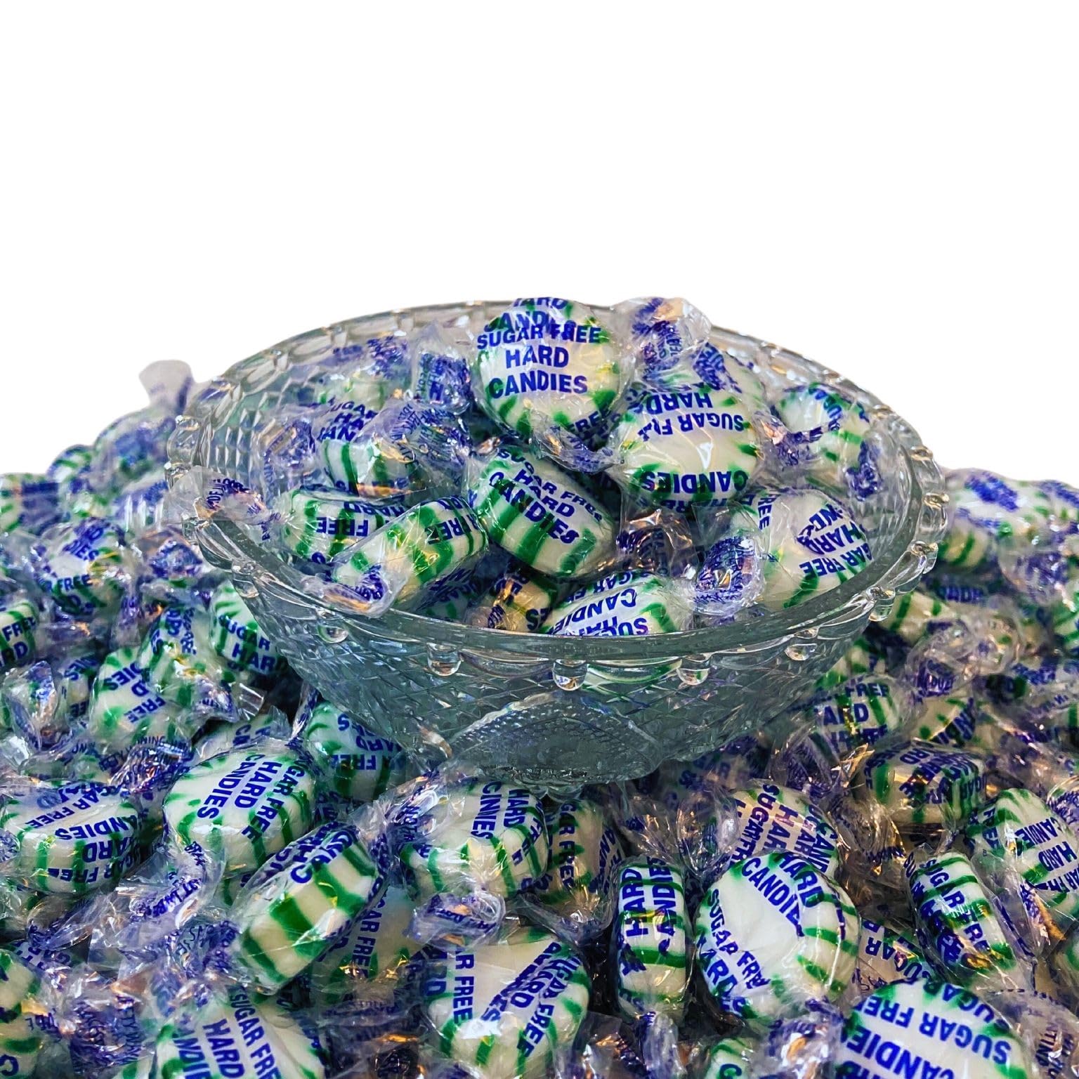 Assortit individually wrapped mints demonstrating hygienic convenience