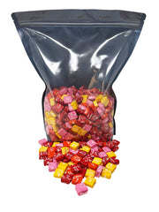 Assortit individually wrapped Starburst piece convenient for hygienic distribution