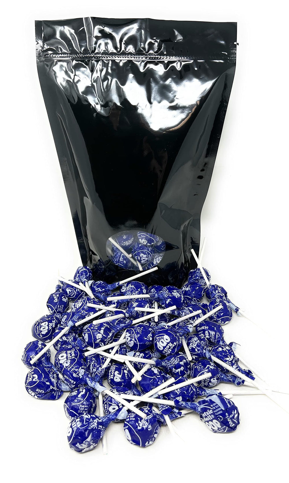Assortit Tootsie Pops placed in goodie bags for easy event handouts