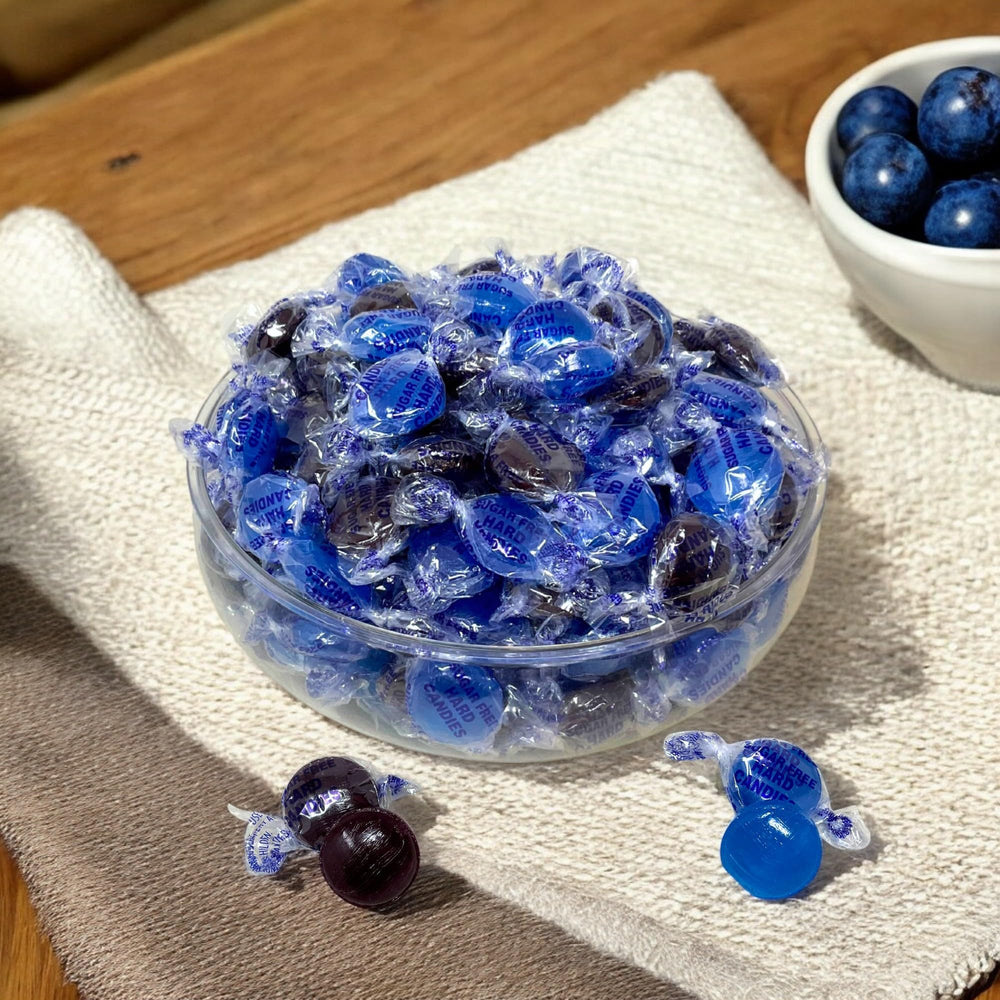 Assortit candy held in hand to show size and portion control benefits