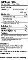 At-The-Movies-Popcorn bottle with pump for quick, measured dispensing