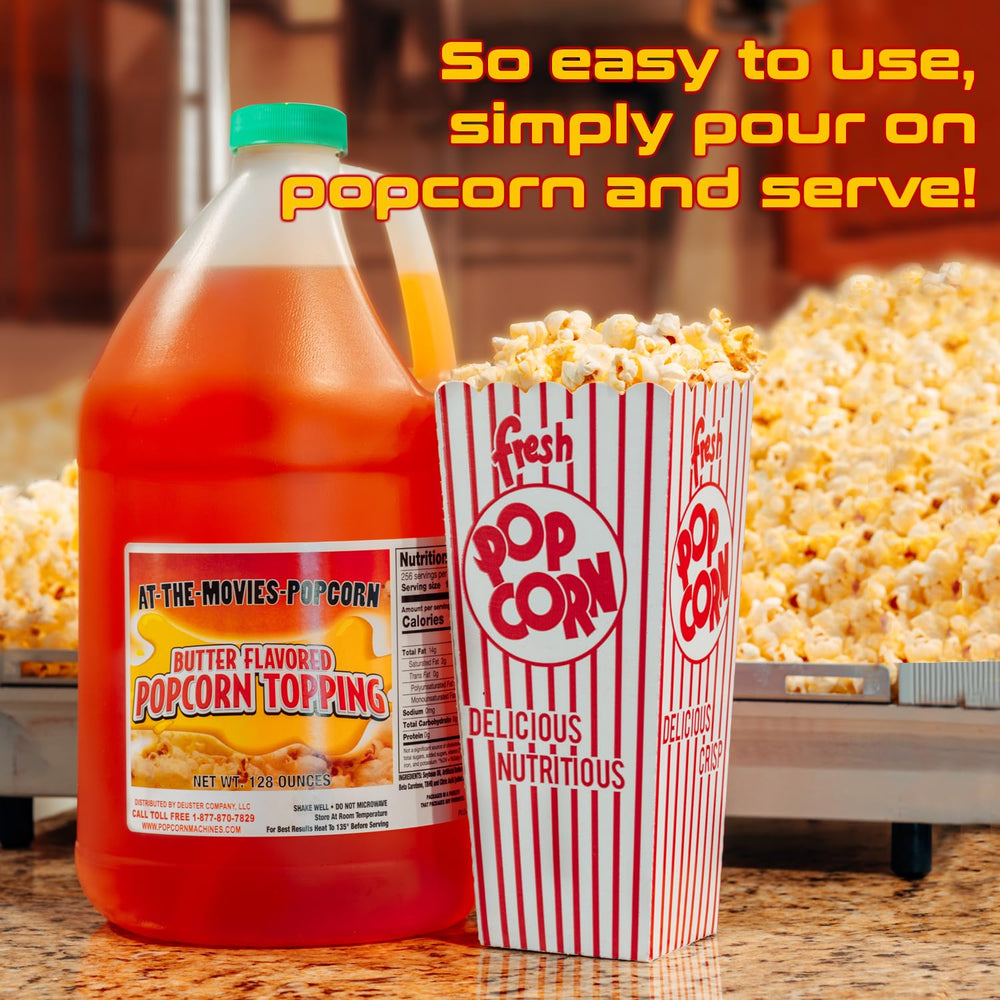 At-The-Movies-Popcorn close-up of liquid texture showing smooth coating