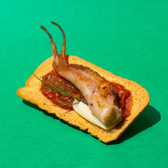 Ati Manel octopus tossed with pasta and herbs illustrating quick meal use