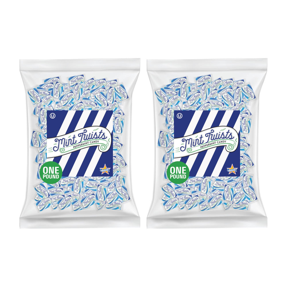 Atkinson's front bag showing 2 lb party packaging and shareable quantity